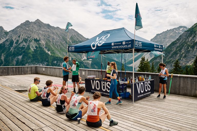 During the alpine8 testevent in Brandnertal - Austria 2023. Trailrunning in everesting format. Please ensure to give appropriate credit for the photographer.